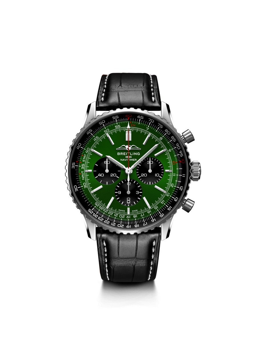 Imagem 0 de Relógio Navitimer B01 CHR46 Green BLK A