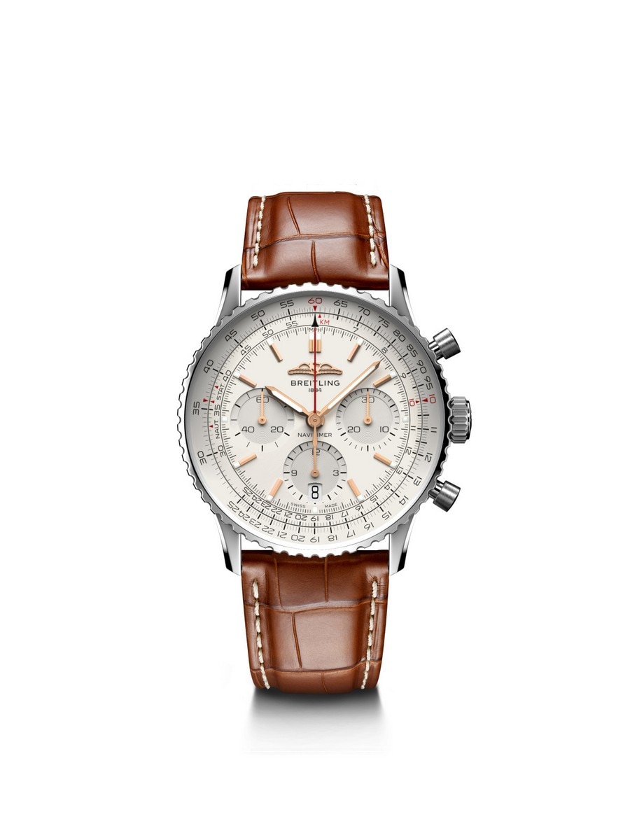 Relógio Navitimer B01 CHR41 SLV BRW ALL 1