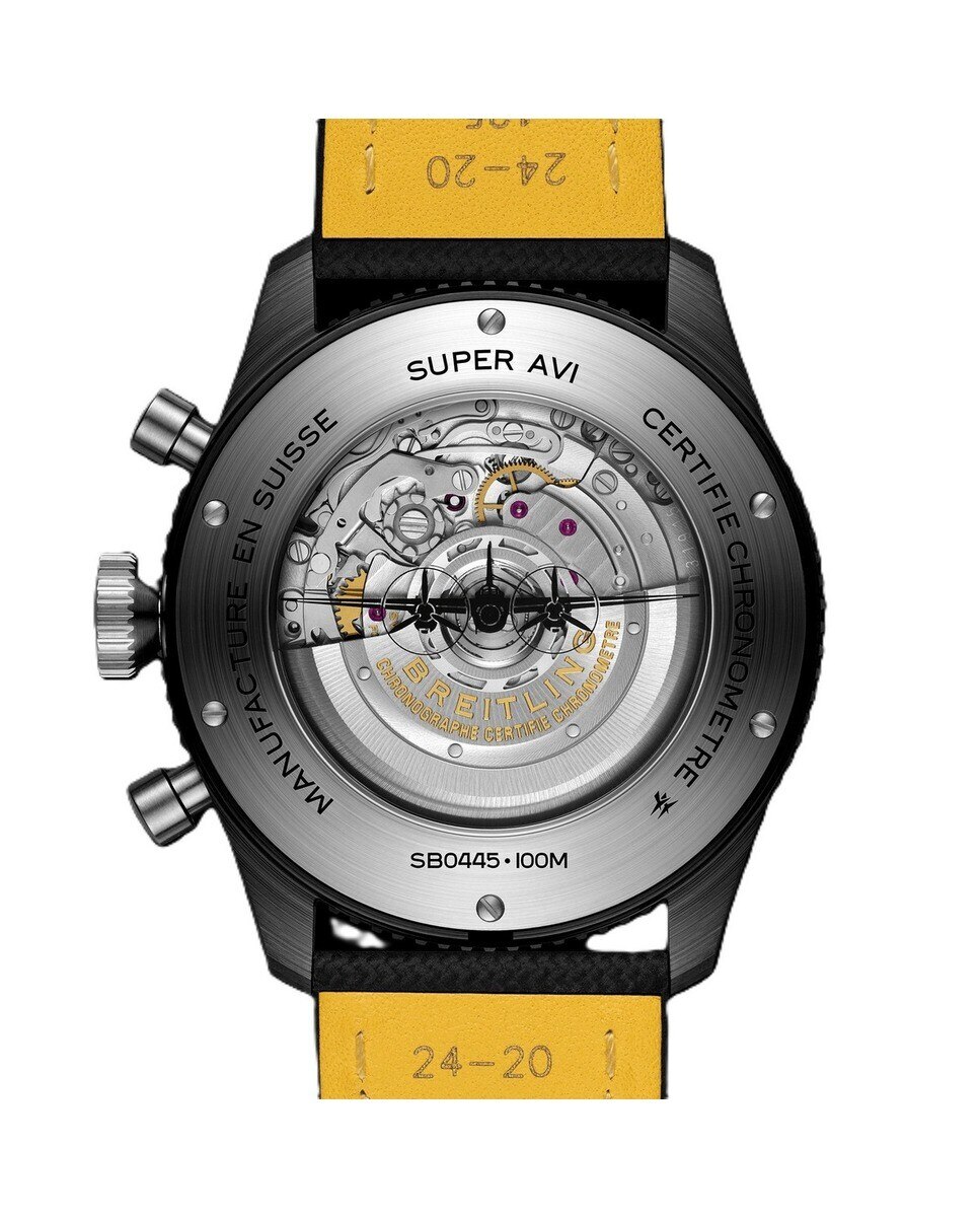 Relógio Super Avi B04 Cronógrafo GMT 46 Mosquito Night Fighter 4