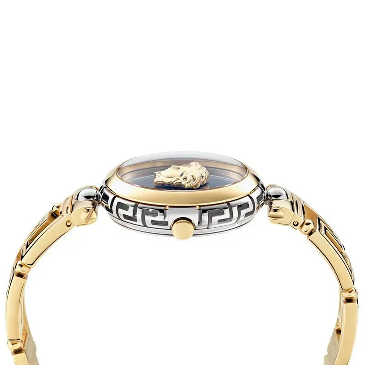 Relógio Medusa VE0B00325 de Aço e Bracelete Dourada 3