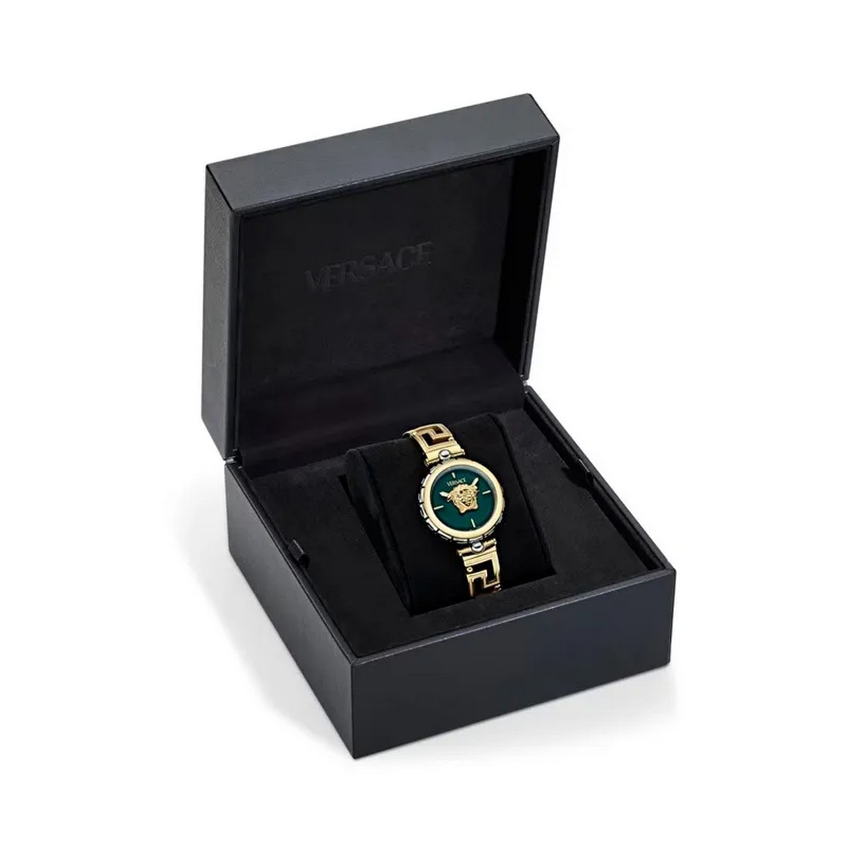 Relógio Medusa VE0B00325 de Aço e Bracelete Dourada 4