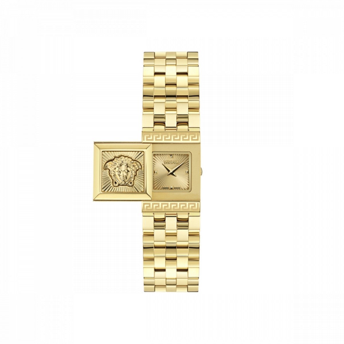 Relógio Reveal Ve0c00225 de Aço e Bracelete Dourada Ouro-1