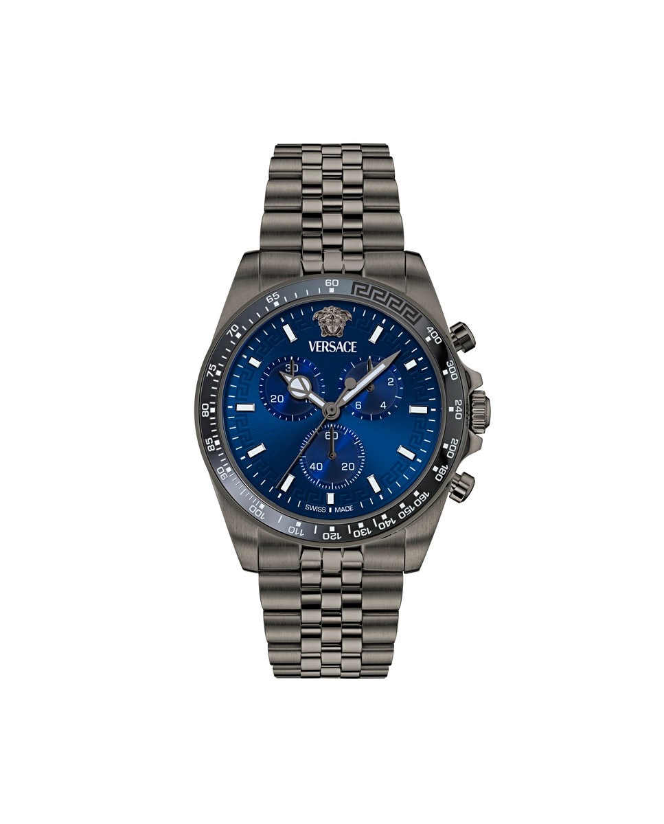 Relógio Greca Chrono Wave em Aço 1