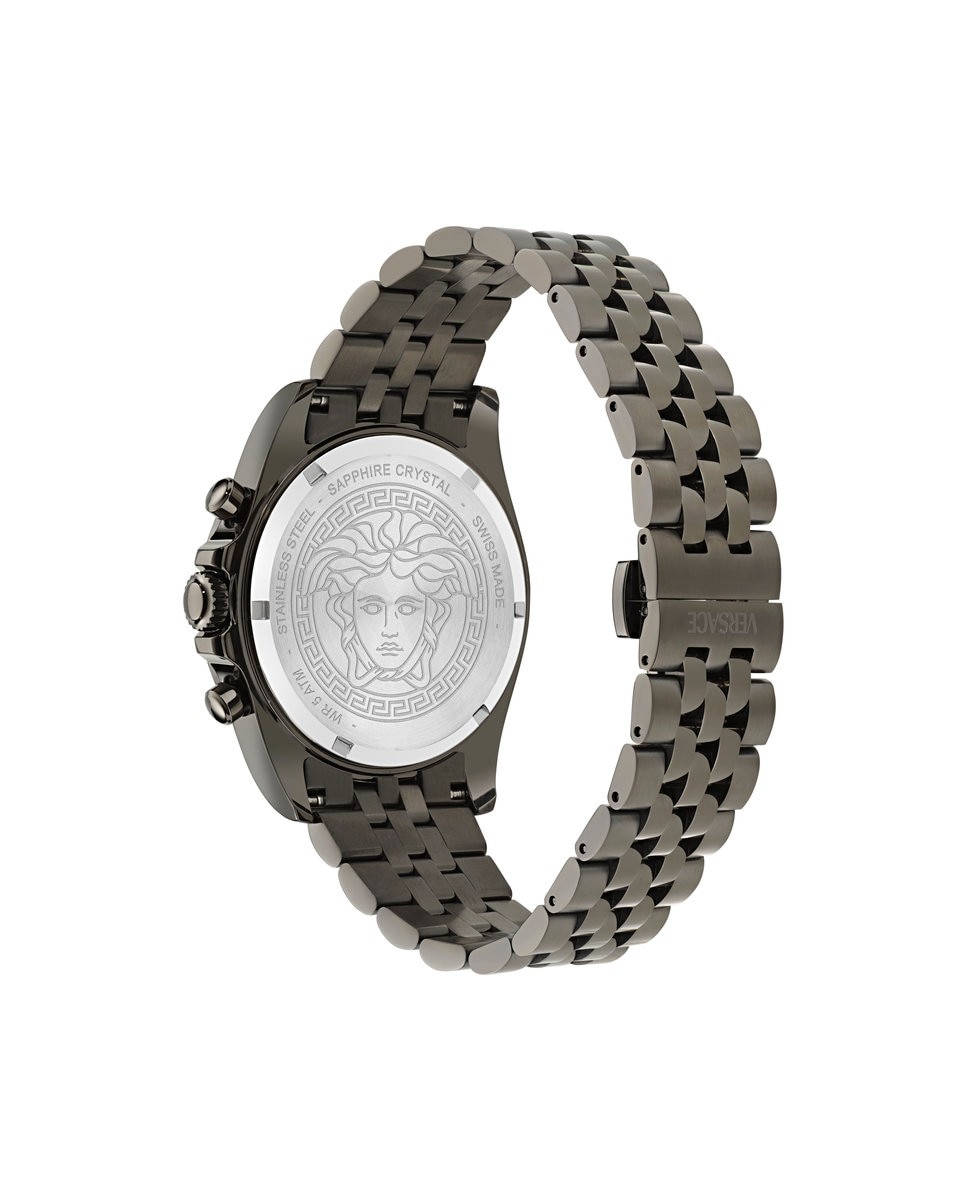 Relógio Greca Chrono Wave em Aço 2