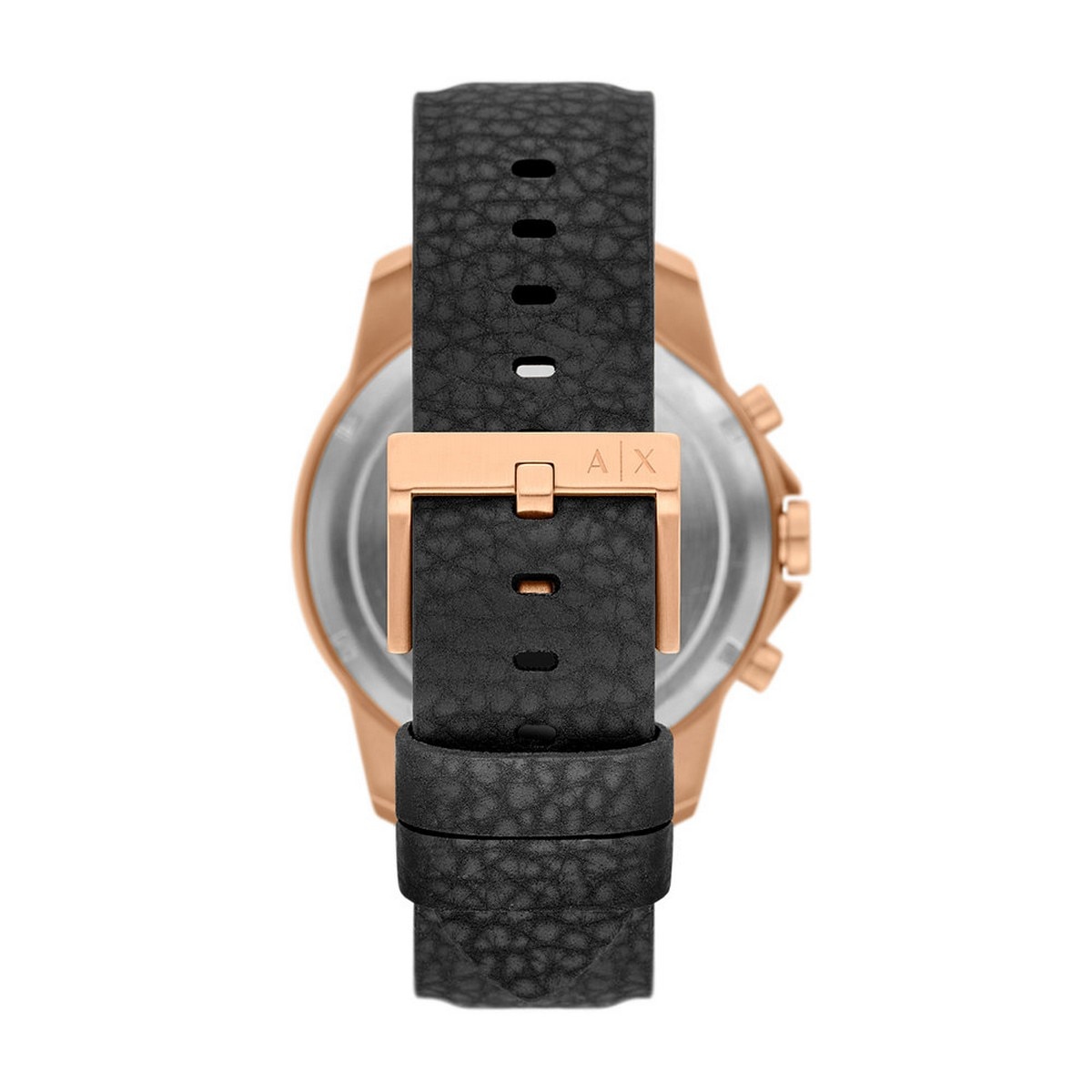 Relógio Exchange AX1769 de Silicone - Preto Preto-3