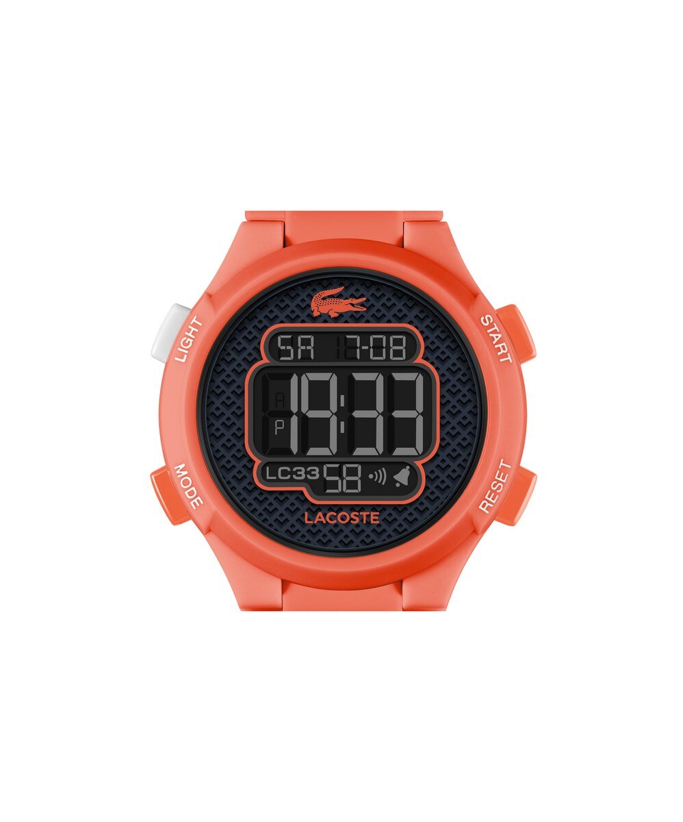 Relógio Infantil LC33 de Silicone - Rosa Preto-3