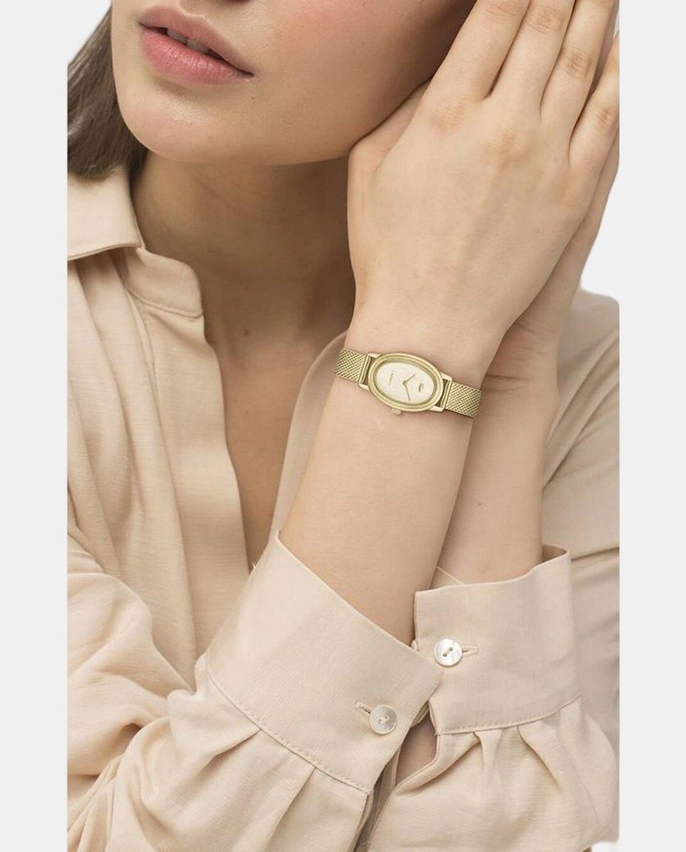 Relógio Parisienne de Aço - Dourado Ouro-4
