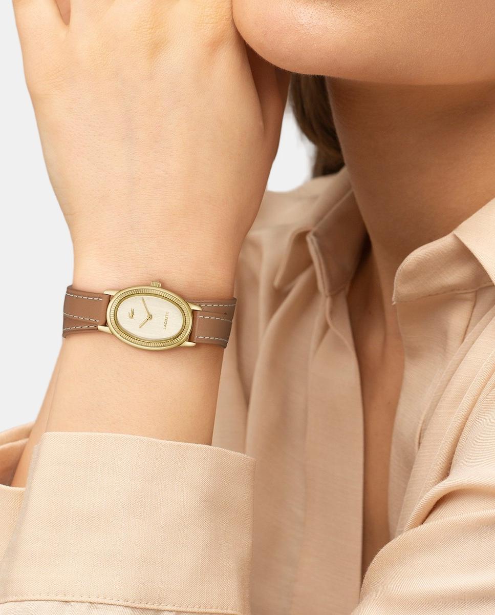 Relógio Pele Lacoste Parisienne 4