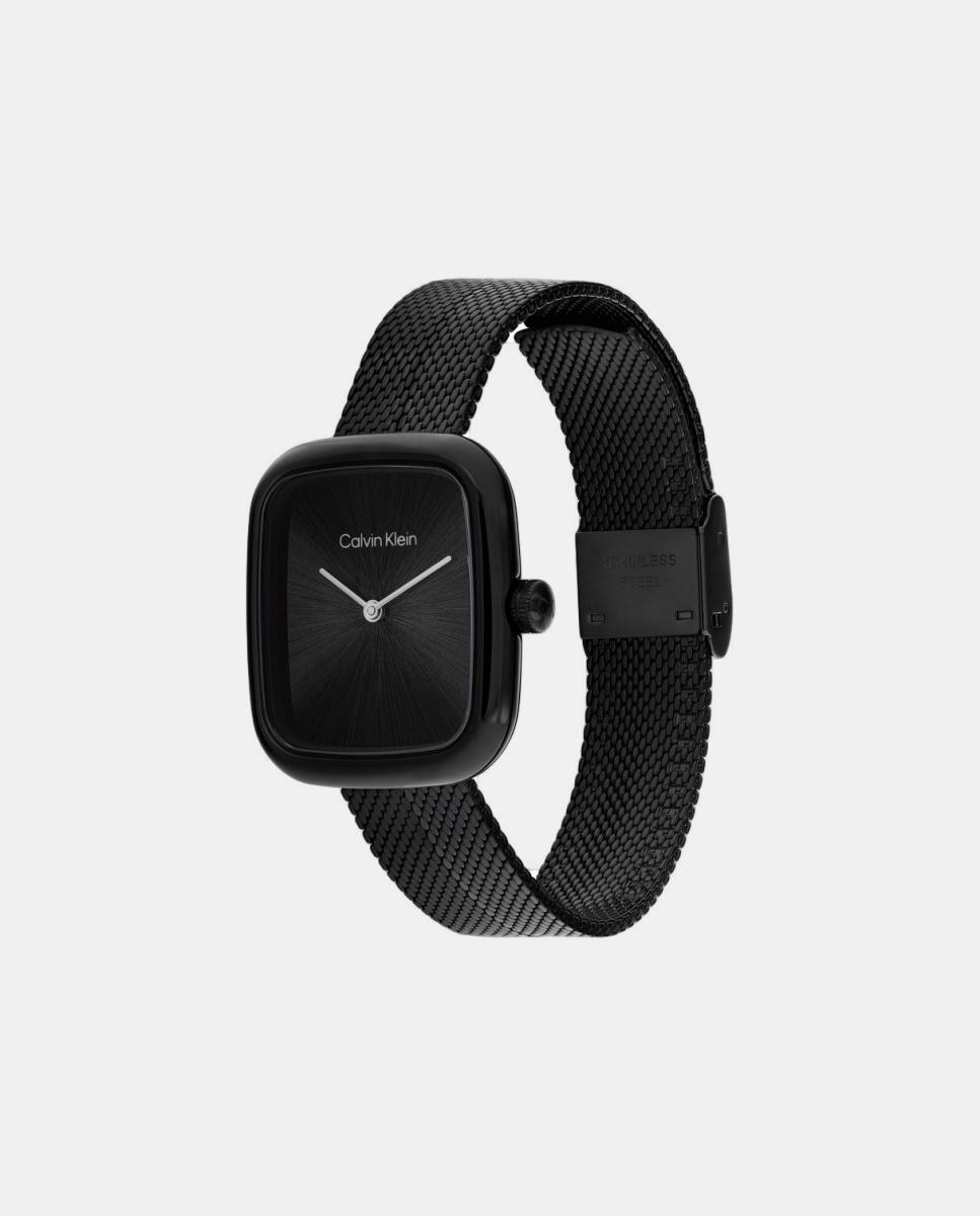 Relógio 25100100 de Aço - Preto Preto-2