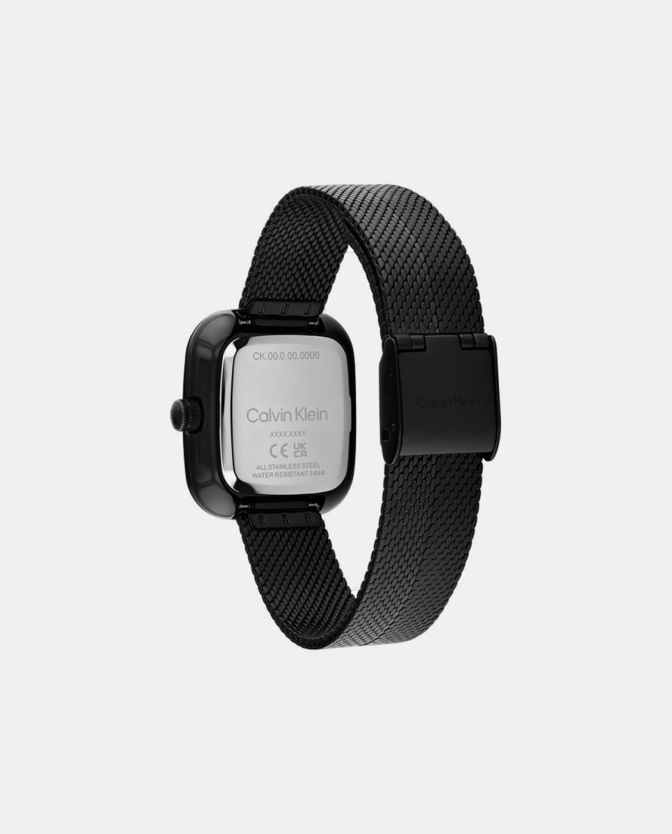 Relógio 25100100 de Aço - Preto Preto-3