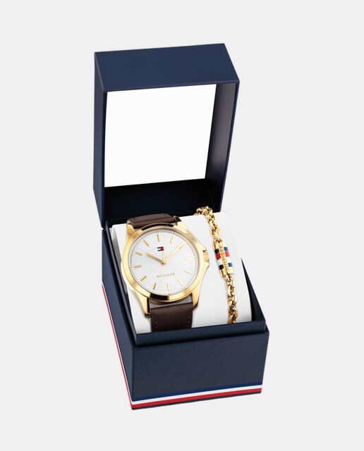 Imagem 0 de Gift Set Relógio e Pulseira Aço