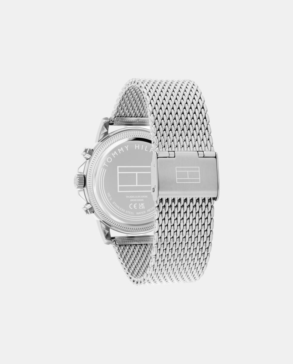 Relógio Multifunções Malha Aço 3