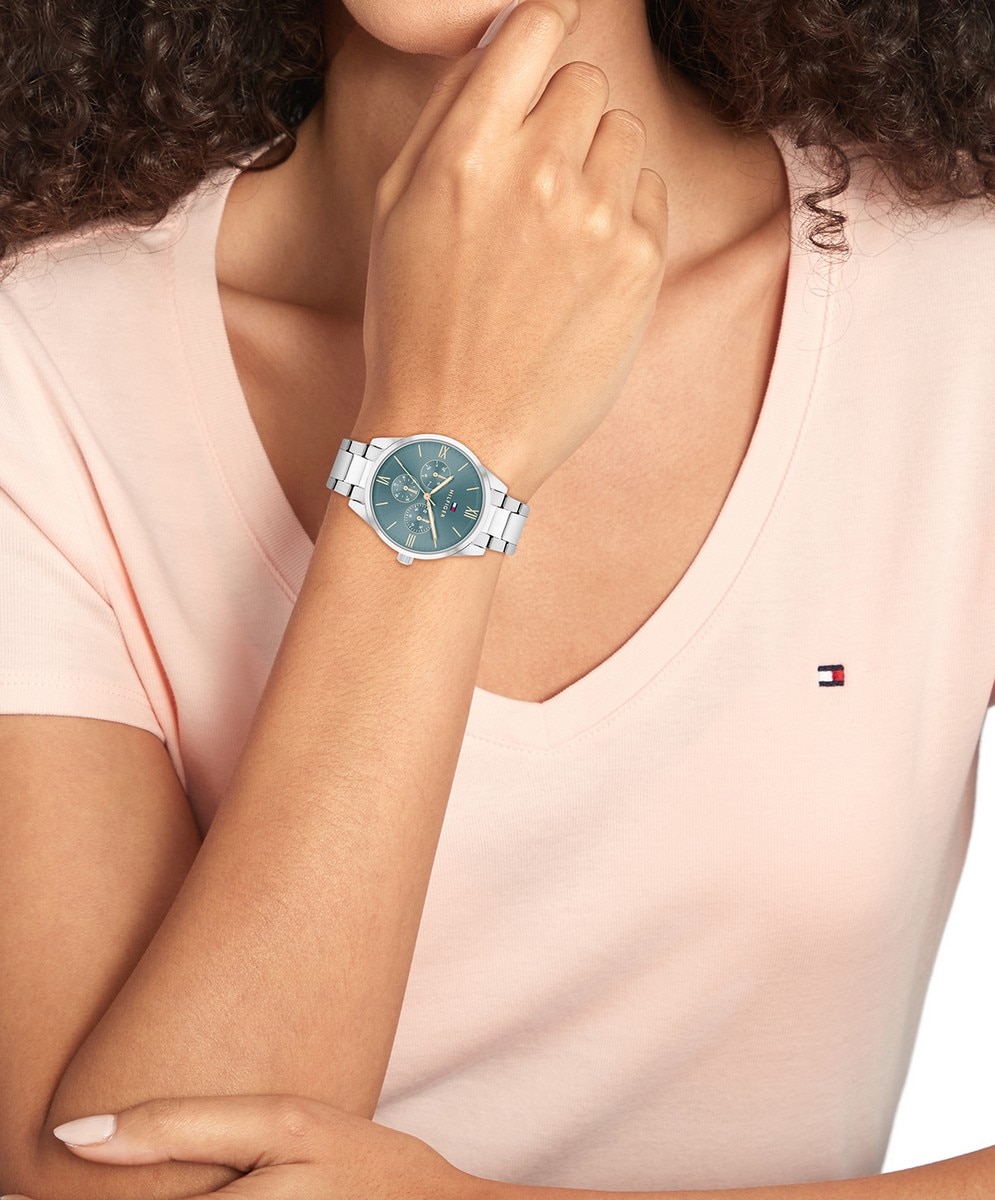 Relógio Camille 1782745 Multifunções de Aço Prata-4