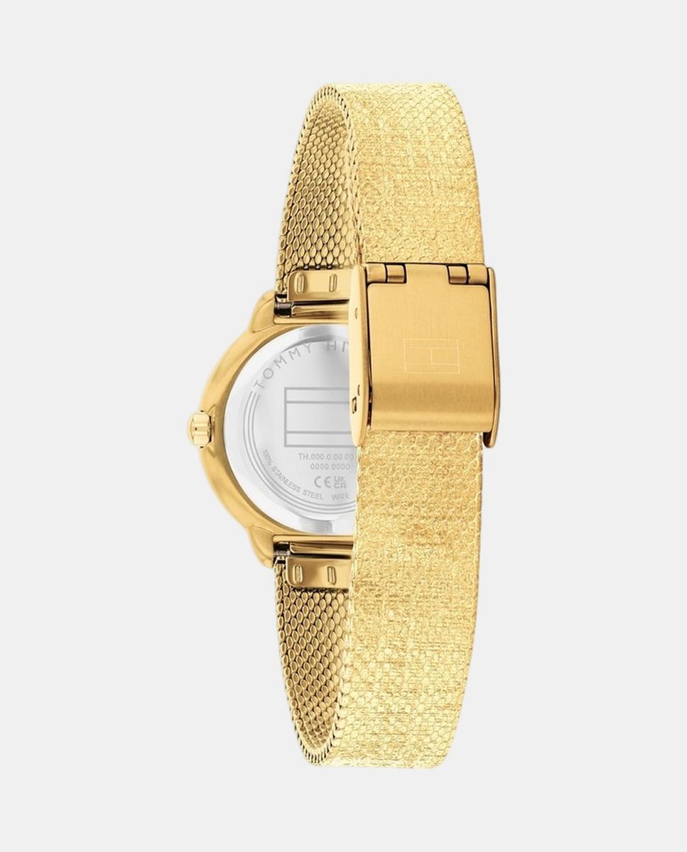 Relógio Aço IP Dourado 3