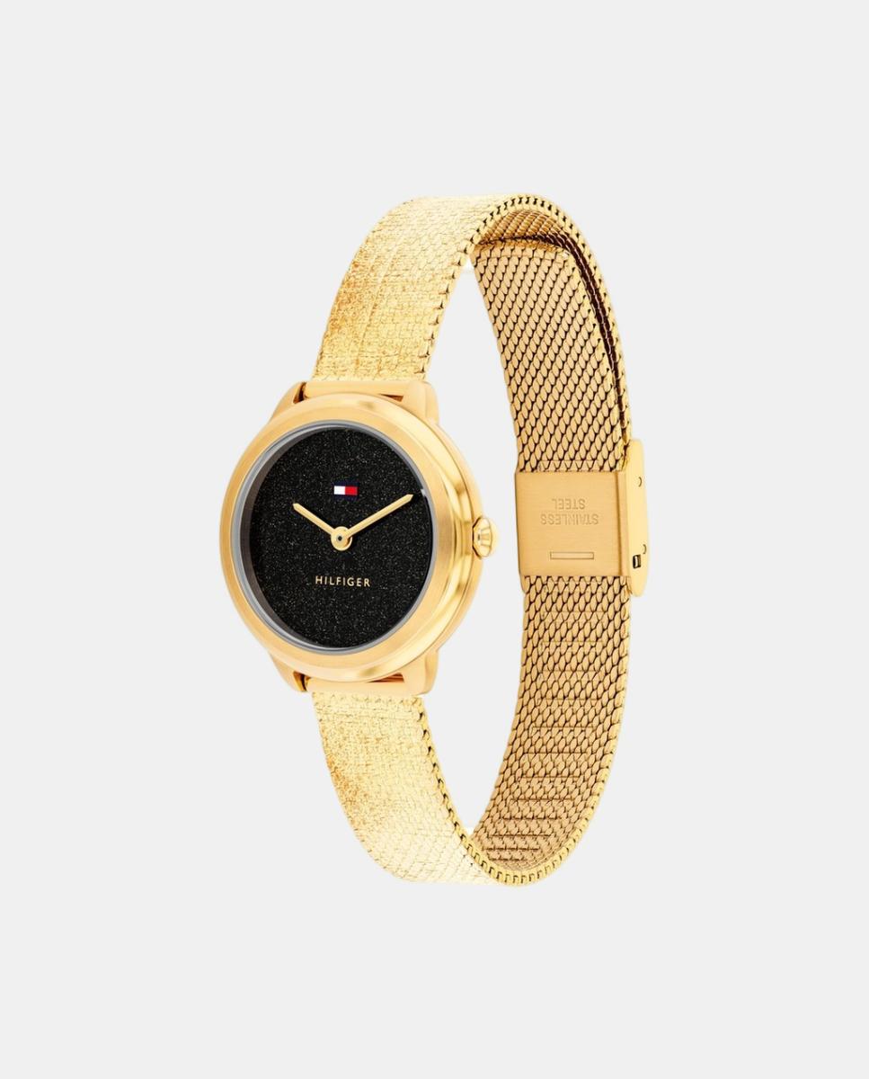 Relógio Aço IP Dourado 2