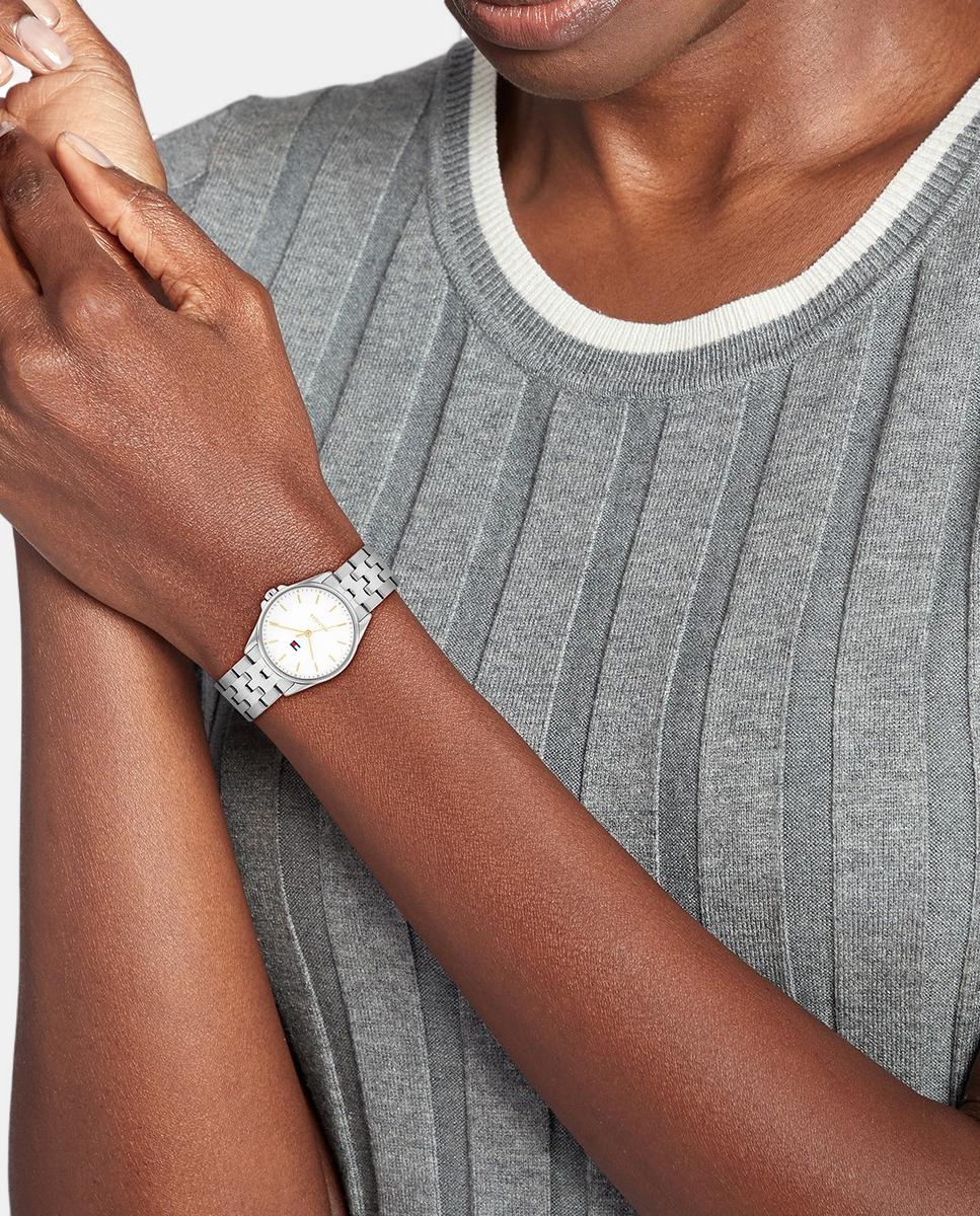 Gift Set Relógio e Pulseira Aço 5