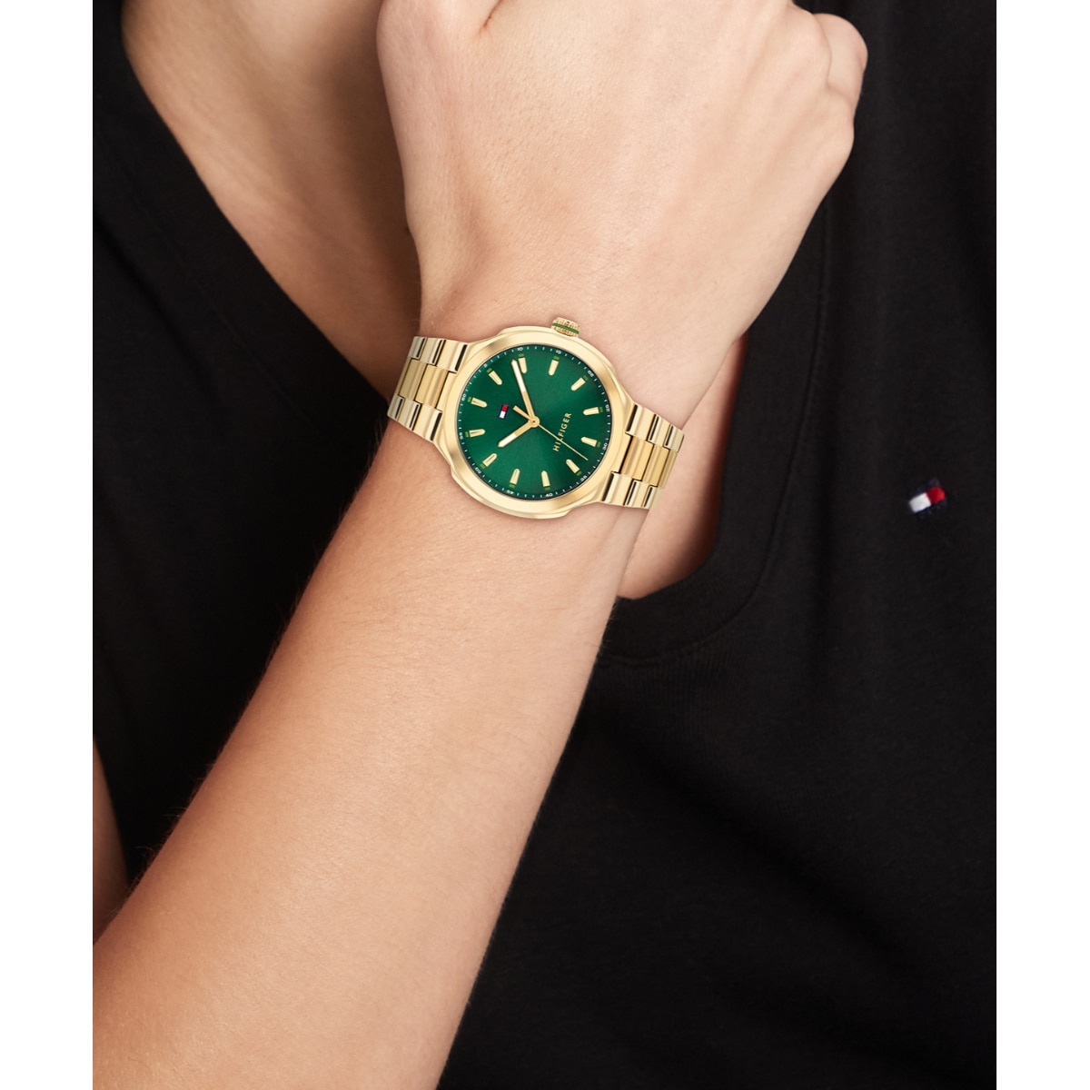Relógio Aço IP Dourado Tommy Hilfiger 4