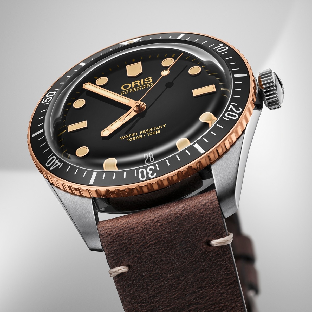 Relógio Divers Sixty-Five em Aço e bronze 2