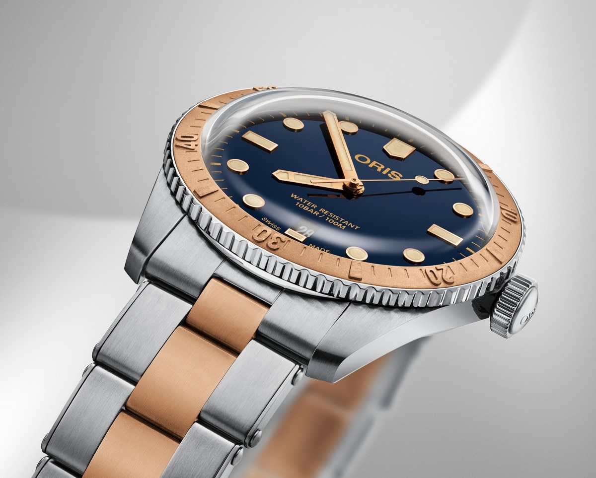 Relógio Divers Sixty-Five em Aço e bronze 2