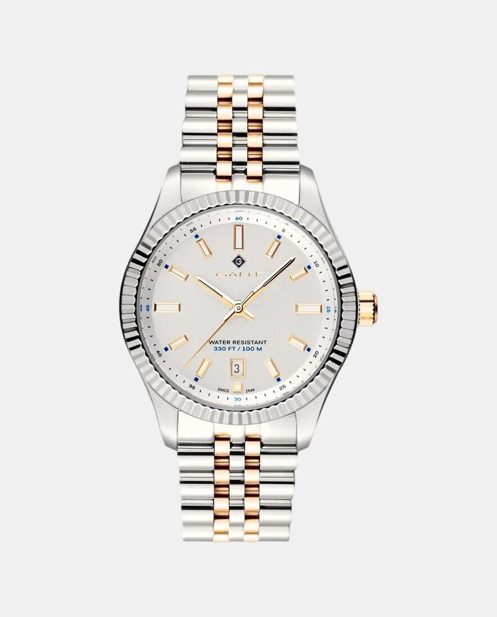 Imagem 0 de Relógio Gant Sussex 37,5 Branco Aço Bicolor