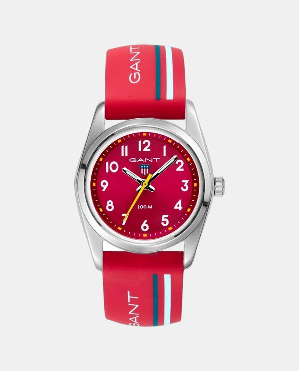Imagem 0 de Relógio Gant Teens Graduate, 28, Vermelho, Silicone Vermelho Riscas