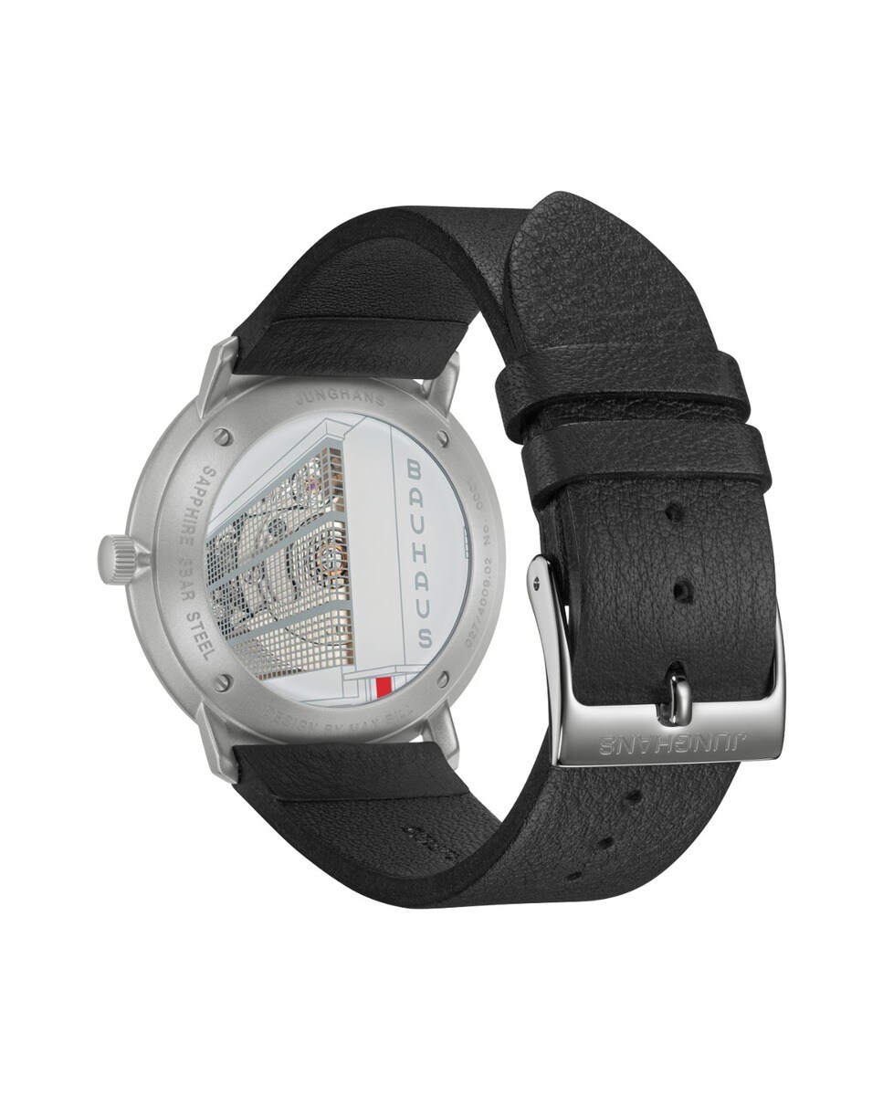 Relógio Max Bill Automatic Bauhaus em Aço 2