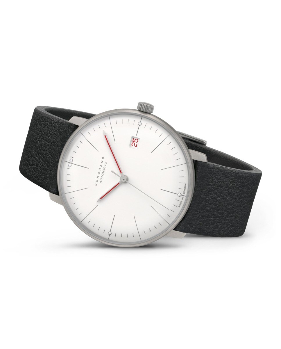 Relógio Max Bill Automatic Bauhaus em Aço 4