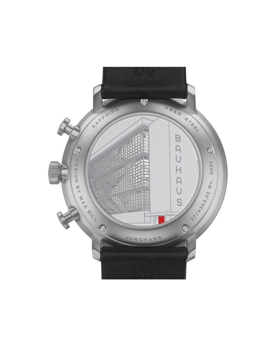 Relógio Chronoscope Bauhaus em Aço 3