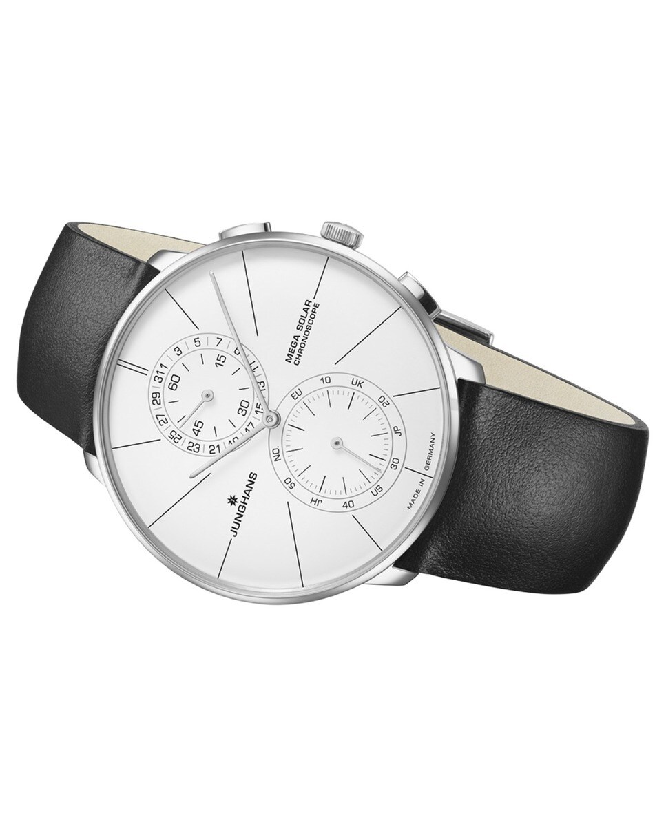 Relógio Meister fein Chronoscope MEGA Solar em Aço 2