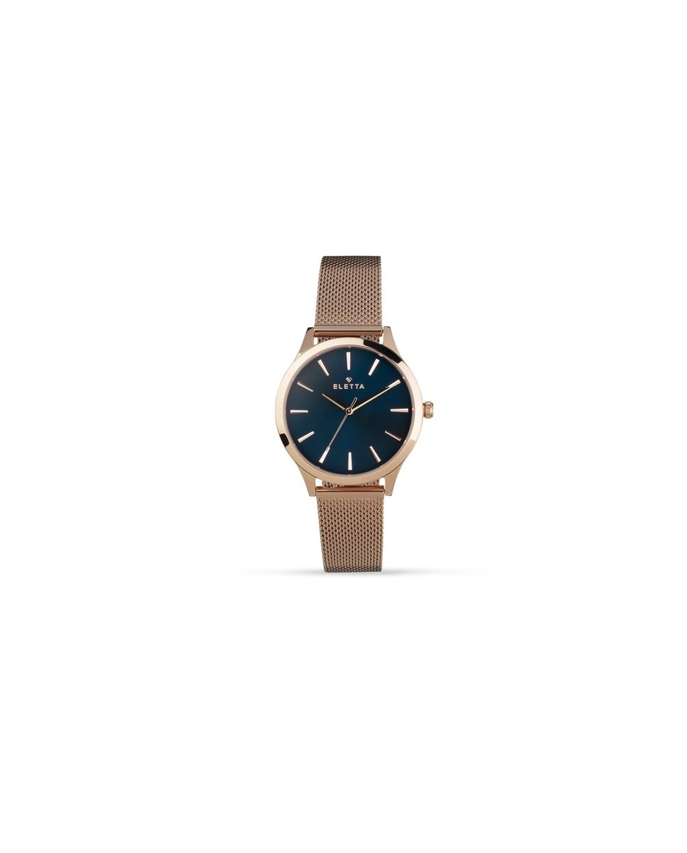 Relógio ELETTA Rosa 34, Azul, Mesh Rosa 1