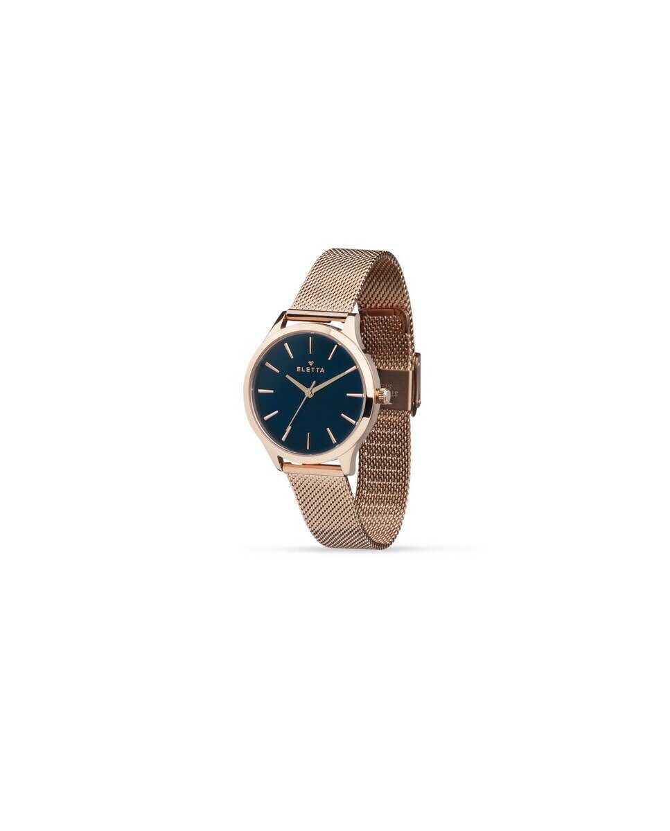 Relógio ELETTA Rosa 34, Azul, Mesh Rosa 2