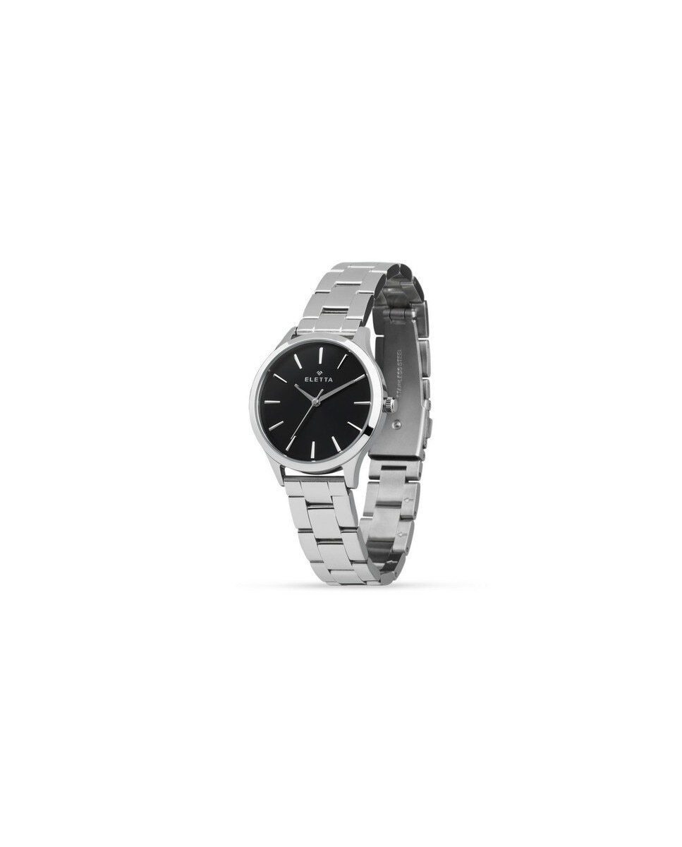 Relógio ELETTA Aço 34, Preto, Bracelete Aço 2