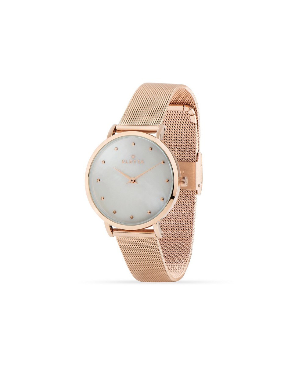Relógio ELETTA Rosa 34, MOP, Mesh Rosa 2