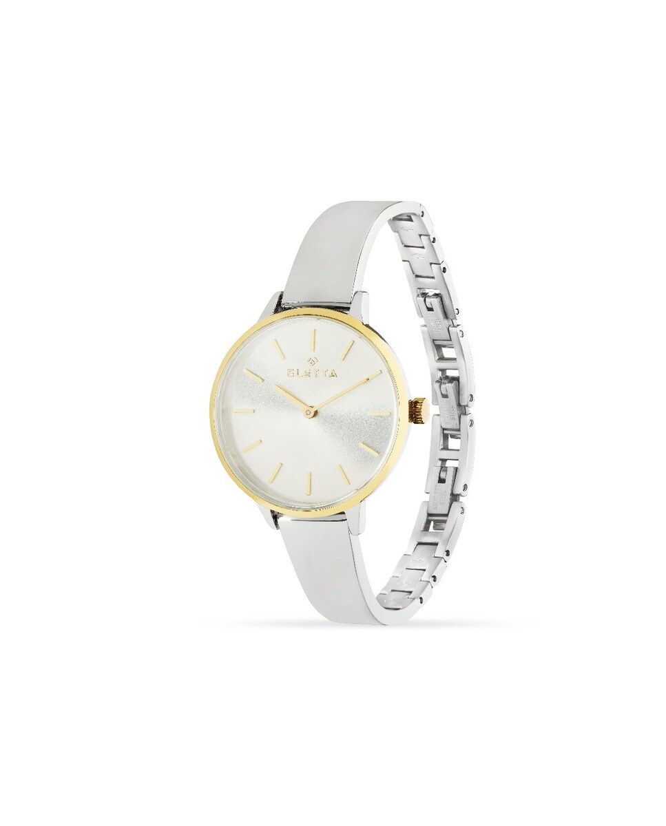 Relógio ELETTA Elegance Gold & Steel 2