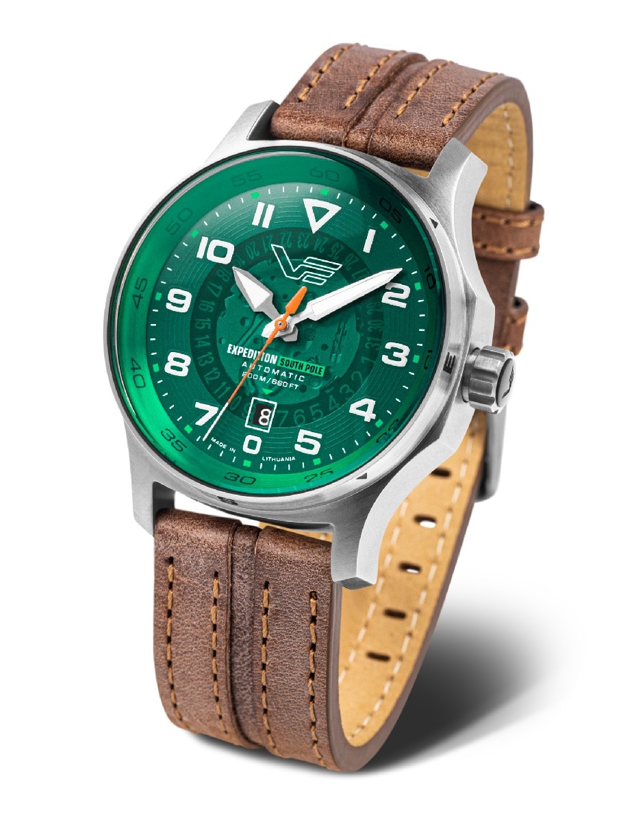 Relógio Vostok Europe Expedition South Pole Automatico YN55-592A759 Verde-1