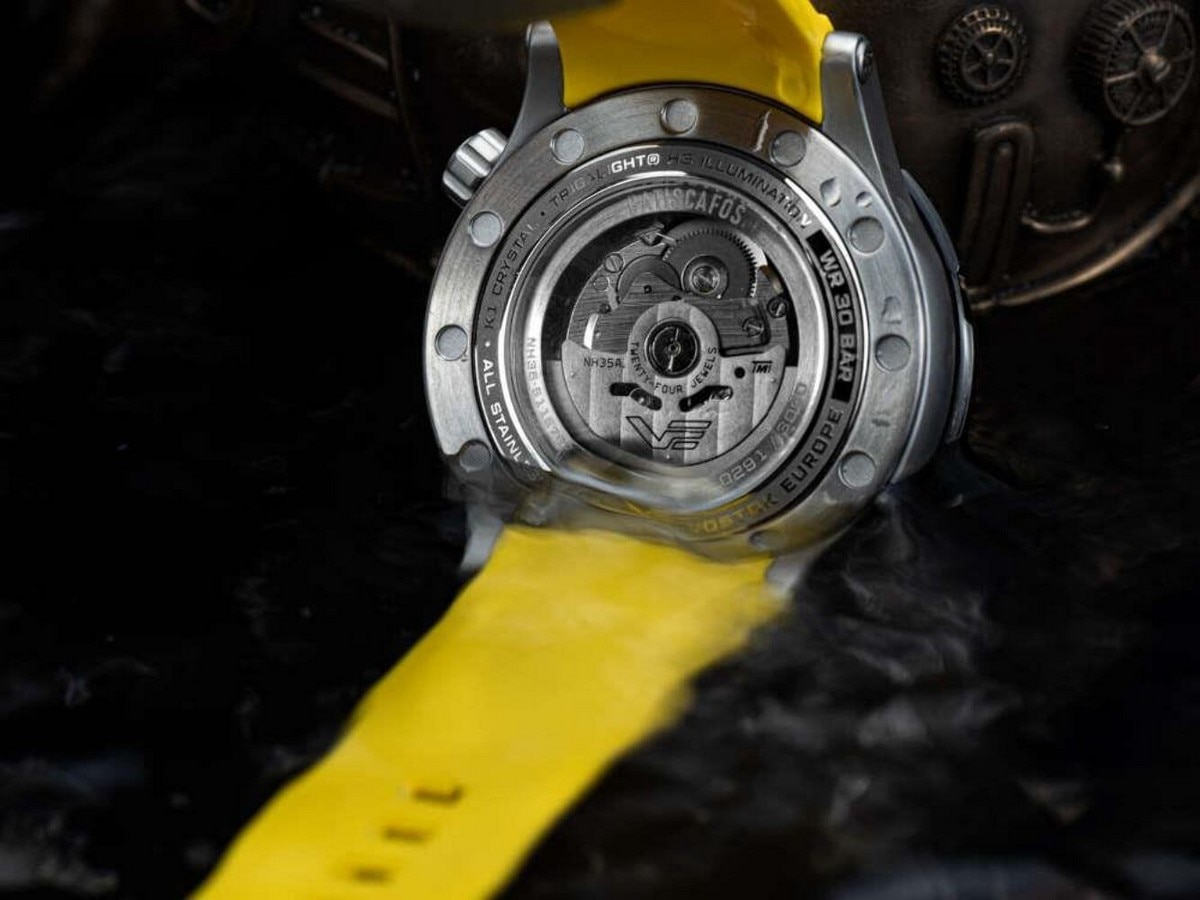 Relógio Vostok Europa Bathyscaphe Assista NH35-511E767 4