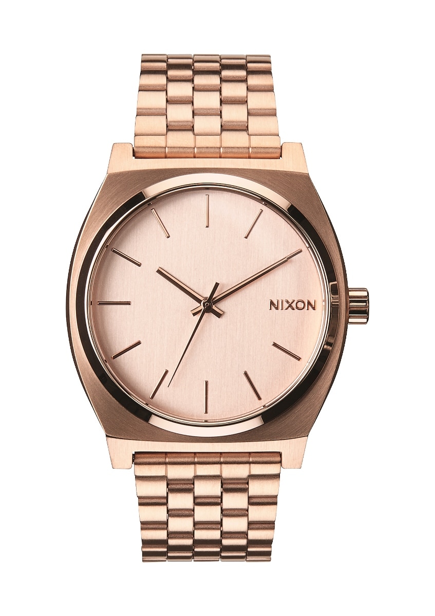 Relógio Nixon Time Teller Bracelete Aço - Rose Gold 1
