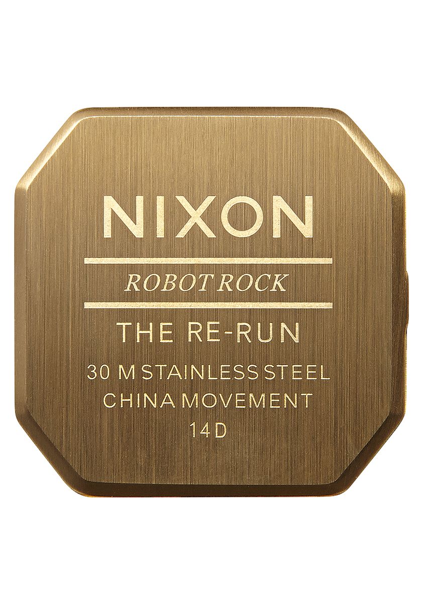 Relógio Nixon Re Run Bracelete Aço - Dourado Ouro-4