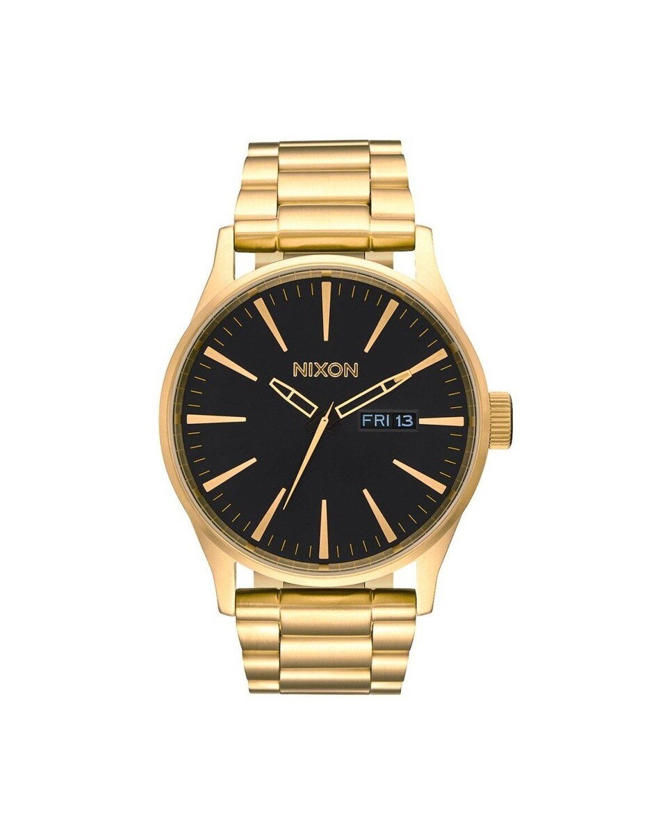 Imagem 0 de Relógio Nixon Sentry SS Bracelete Aço - Dourado e Preto