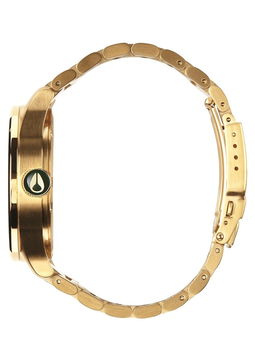 Relógio Nixon Sentry SS Bracelete Aço - Dourado e Preto Ouro-2