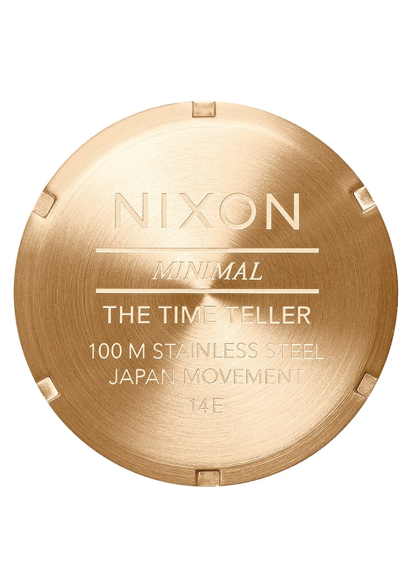 Relógio Nixon Time Teller Bracelete Aço - Dourado Ouro-4