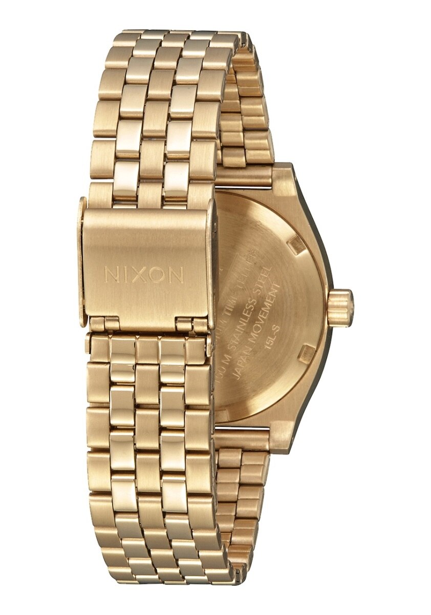 Relógio Nixon Medium Time Teller Bracelete Aço - Dourado e Verde Verde-3