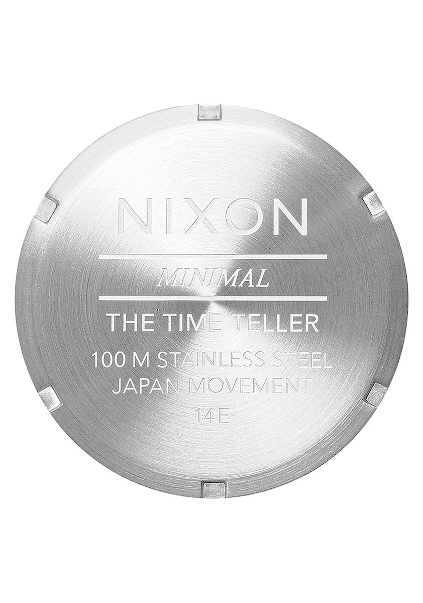 Relógio Nixon Time Teller Bracelete Aço - Prateado e Dourado Ouro-4