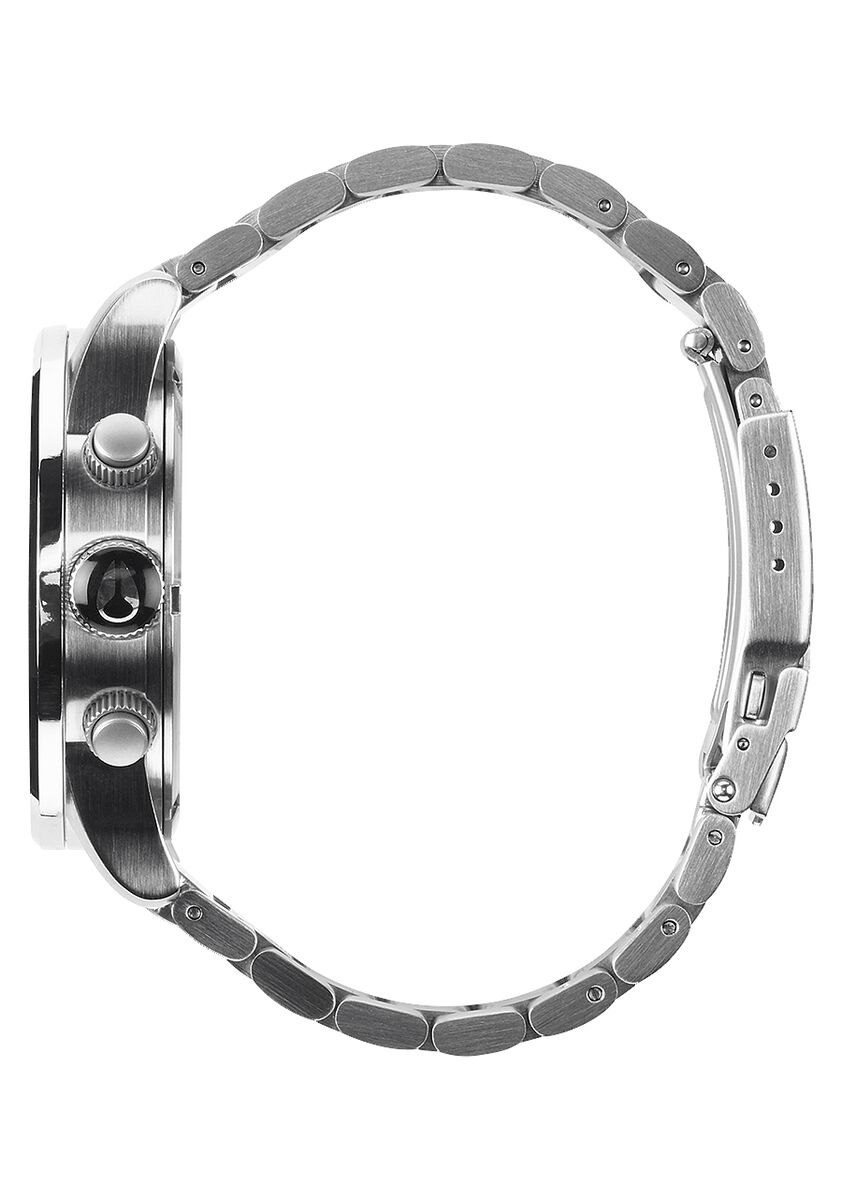 Relógio Nixon Sentry Chrono Bracelete Aço - Prateado Prateado-2