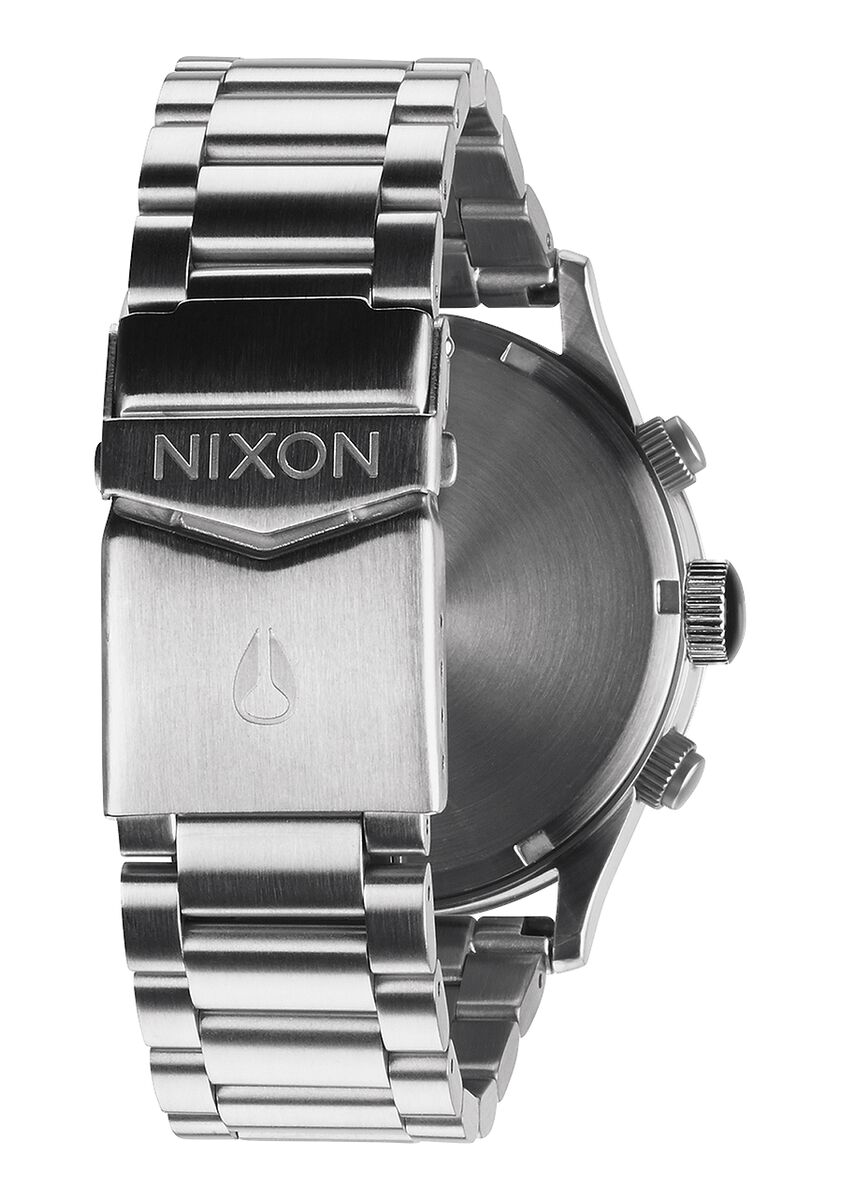 Relógio Nixon Sentry Chrono Bracelete Aço - Prateado Prateado-3
