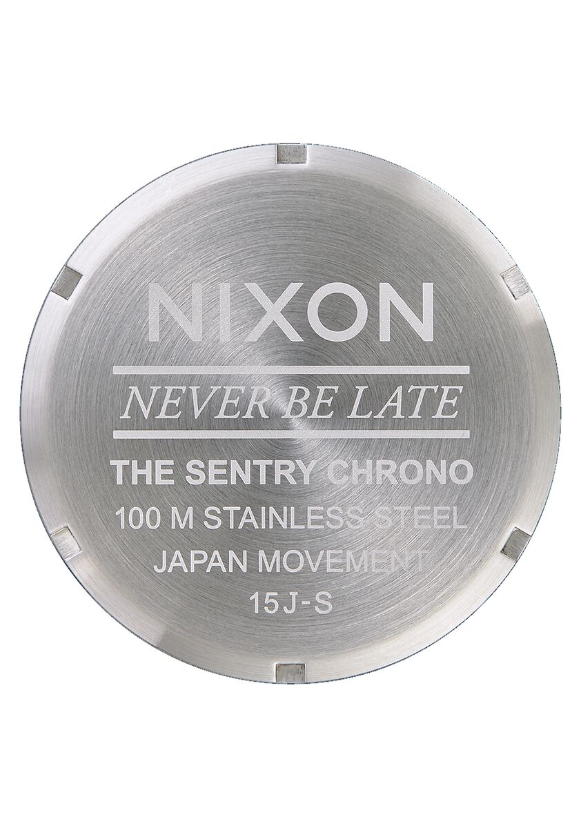 Relógio Nixon Sentry Chrono Bracelete Aço - Prateado Prateado-4
