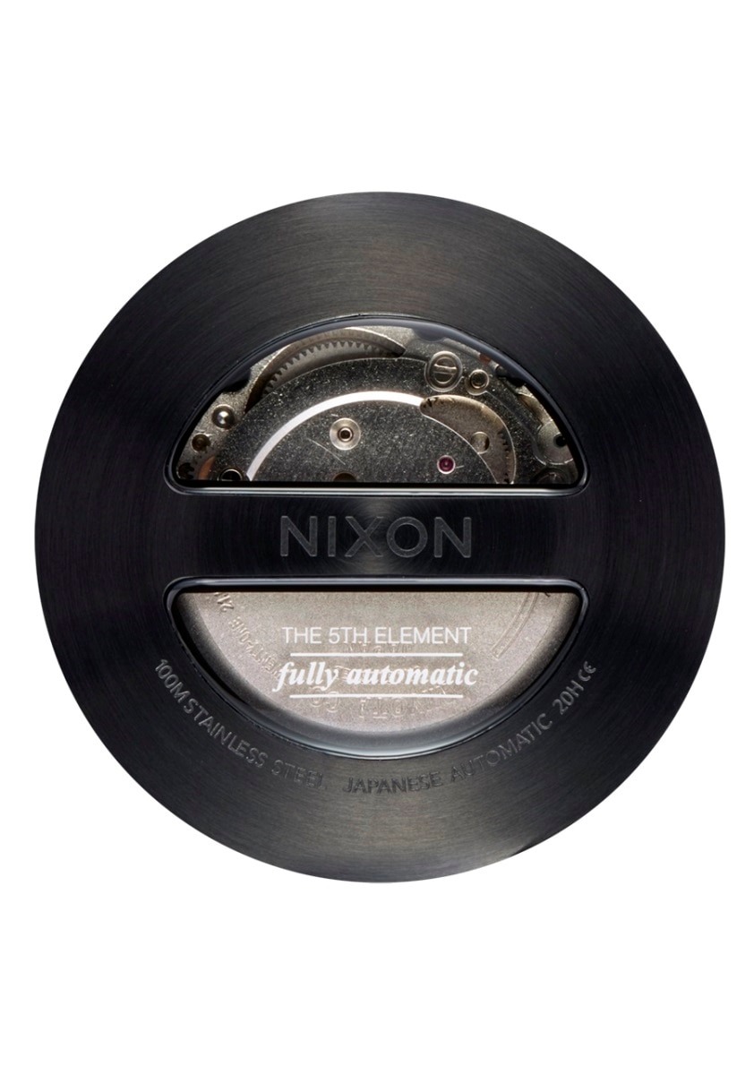 Relógio Nixon 5th Element Bracelete Aço - Preto Preto-4