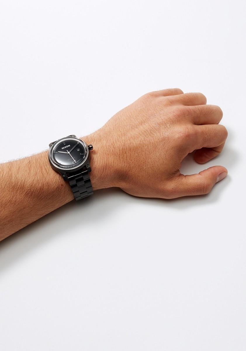 Relógio Nixon 5th Element Bracelete Aço - Preto Preto-5
