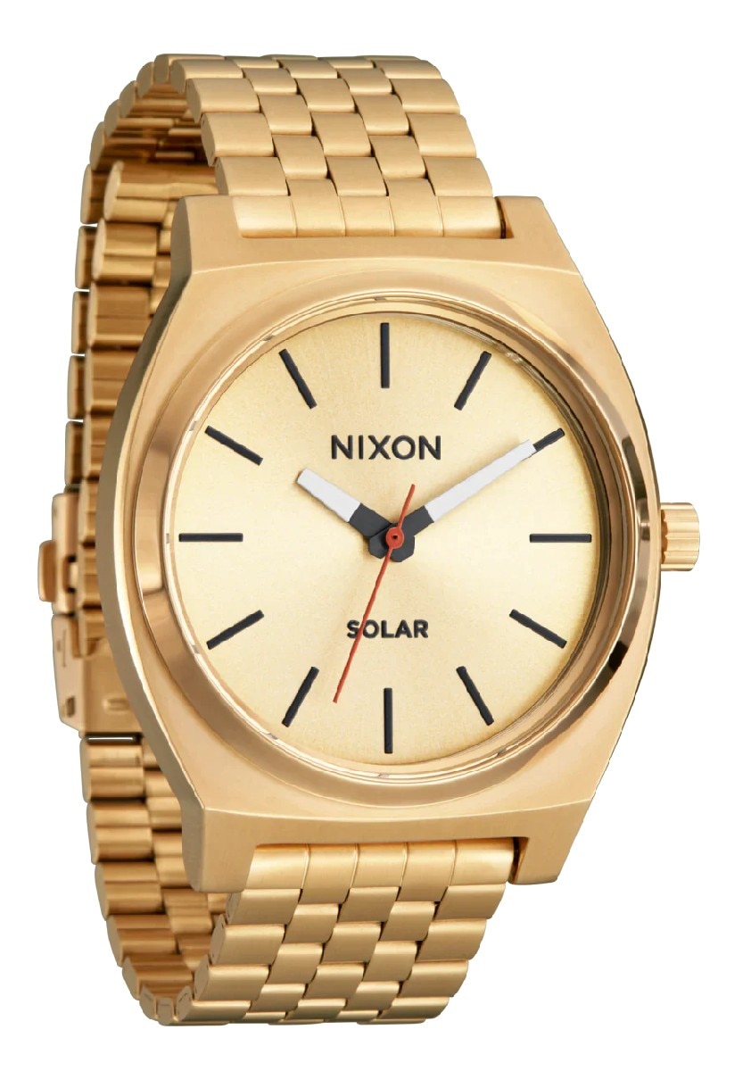 Relógio Time Teller Solar - Gold/Black Gold-2