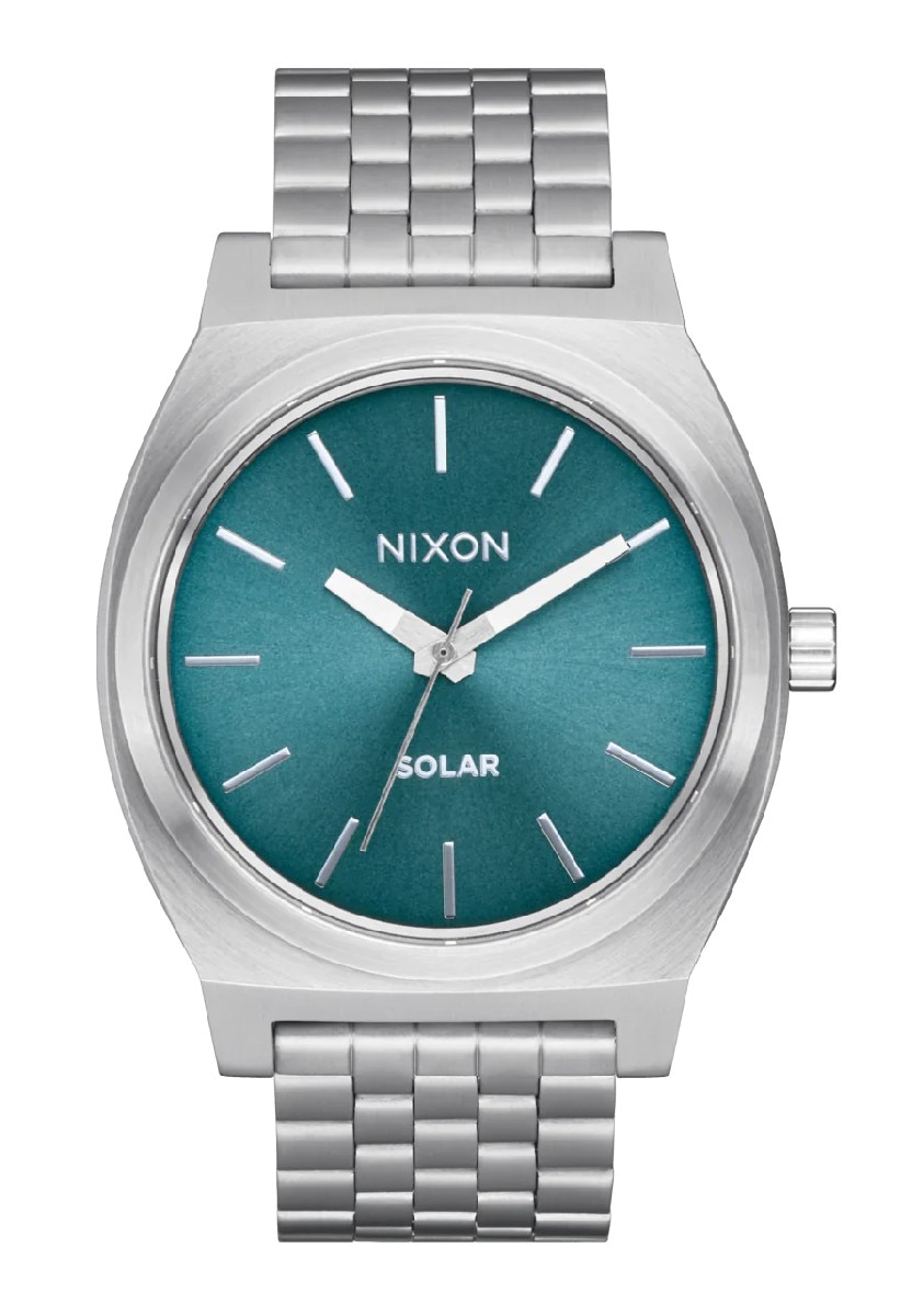Relógio Time Teller Solar - Silver/ Azul Silver-1